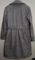 Grey Trench Coat: Vintage 4 Pocket Long Jacket